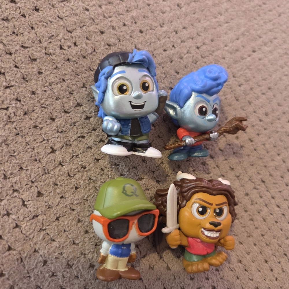 Disney Doorables Series 12 Pixel Perfect!  Lot Of 4. Ultra Rare Manticor  Onward - Picture 3 of 12